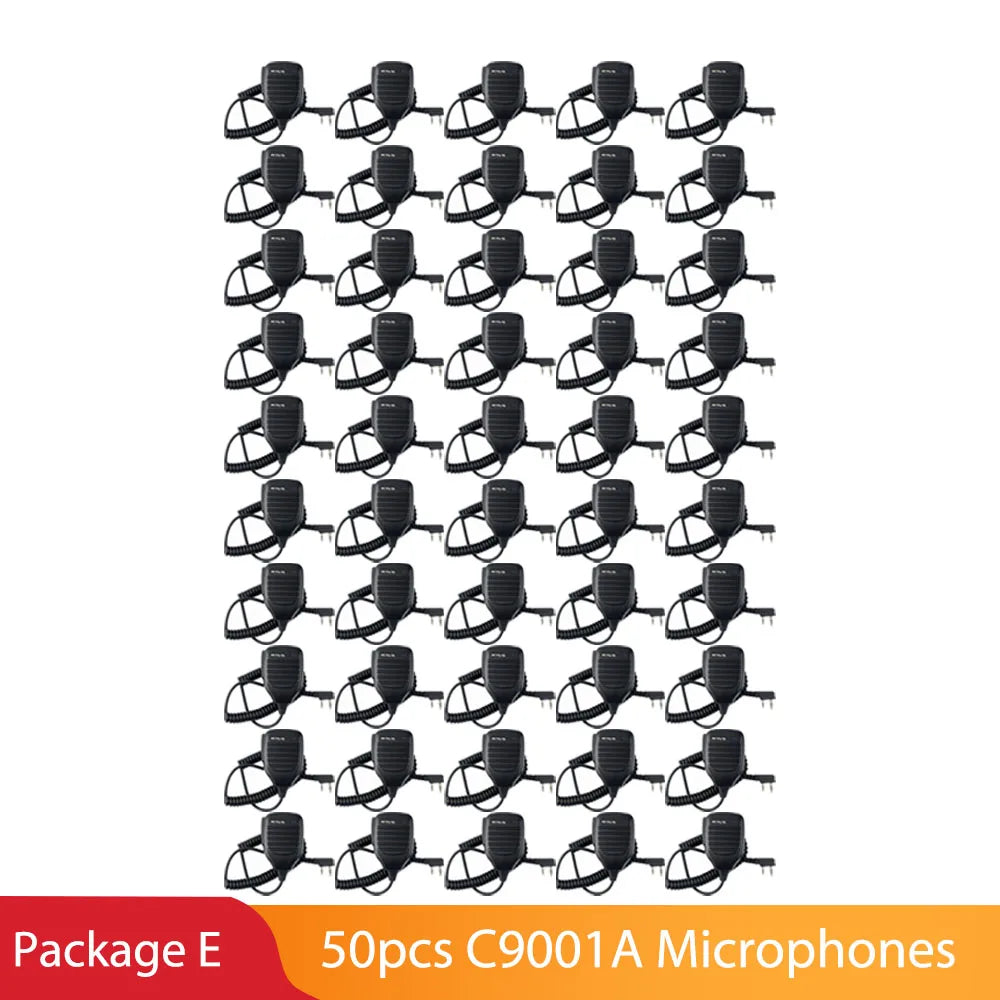 Retevis Handheld Speaker Microphone PTT MIC Tangent Accessories For Kenwood For Baofeng UV 5R Quansheng UV K5 Walkie Talkie H777
