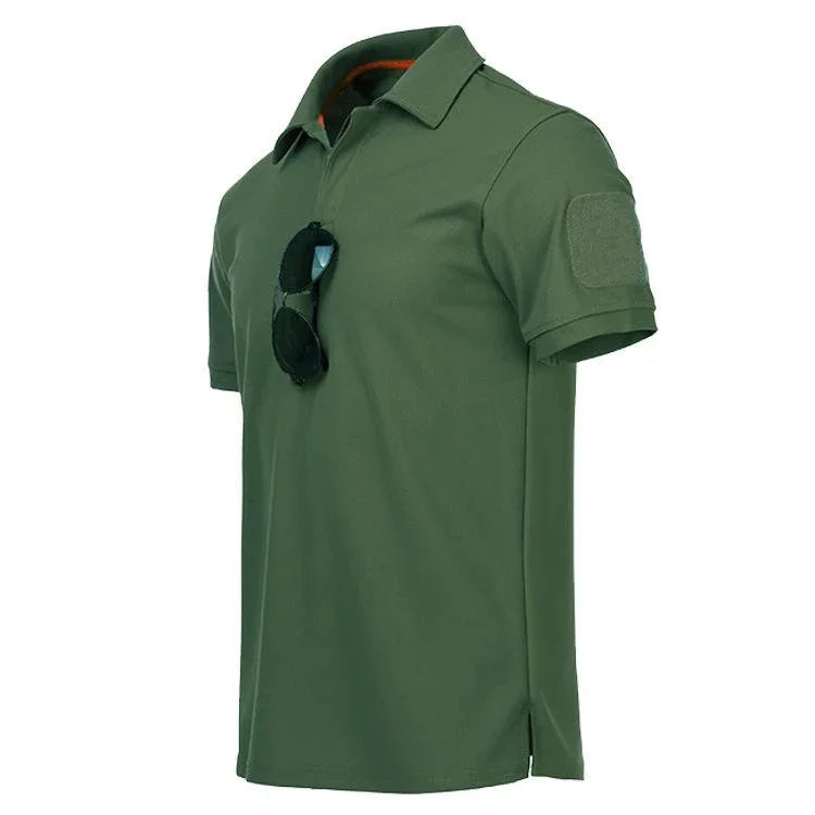 Summer Men T-shirts Tactical Casual Shirts Quick Dry Outdoor Hiking Sports Tops Tees O-Neck Short Sleeve Male Clothing S-4XL