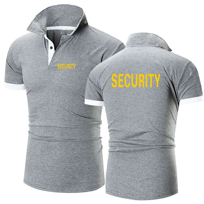 Security 2024 Men's New Summer Hot Sale Fashion Printing Sport Polos Shirt Casual Cotton Shorts Sleeve High Quantity Tops