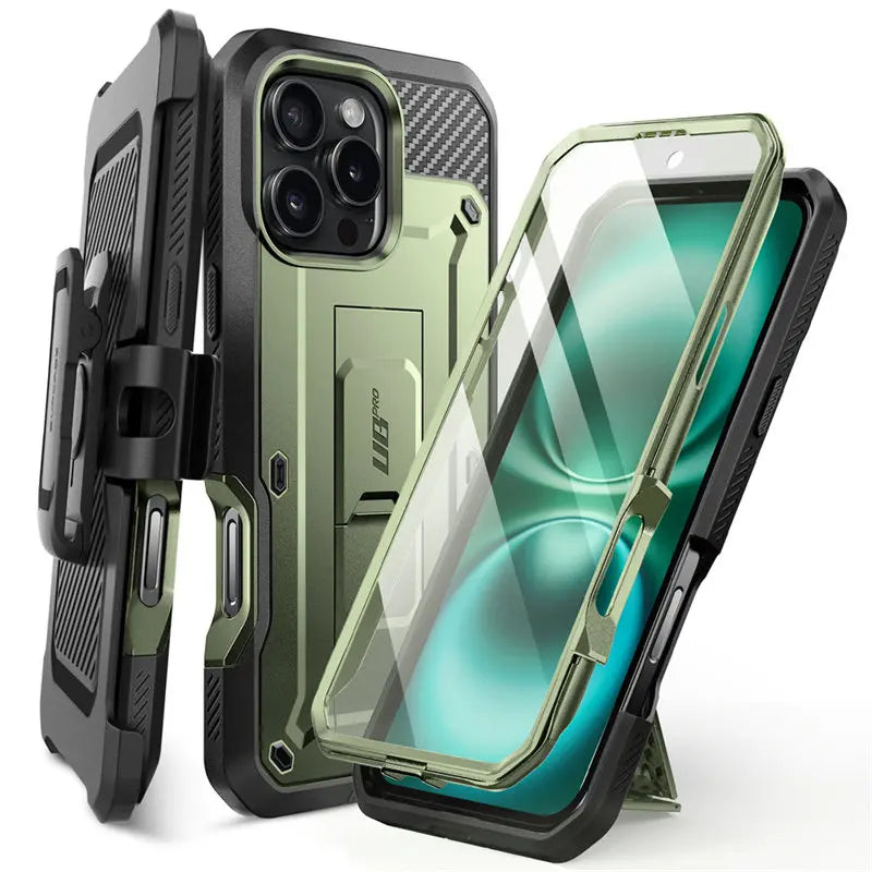 SUPCASE For iPhone 16 Pro Max Case 6.9" (2024) UB Pro Full-Body Heavy Duty Rugged Phone Case with Built-in Screen Protector