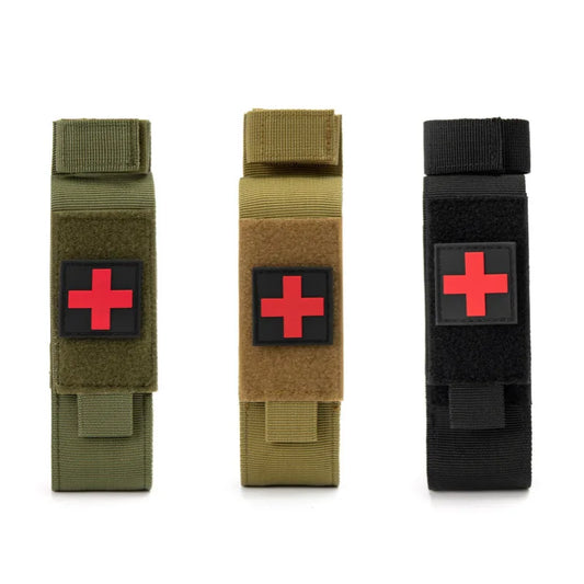 Tactical Cat First Aid Nylon Tourniquet Pouch Single Pistol Mag Bag Case Outdoor Hunting Knife Holster Medical Scissor Packs