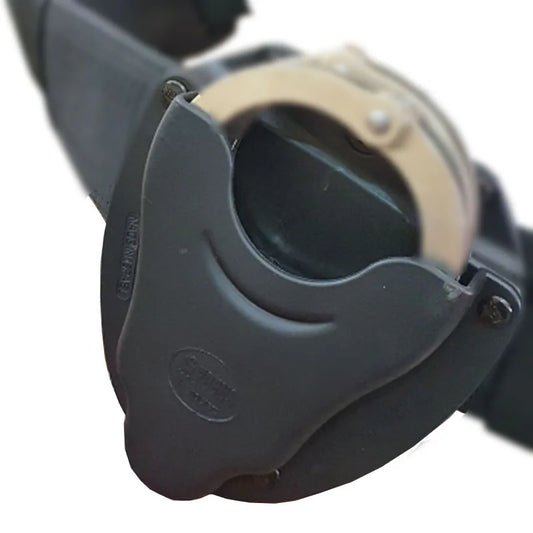 Tactical Polymer Conceal Handcuffs Case Holster Manacle Belt Carrier Pouch for Police Hunting Arisoft Accessory