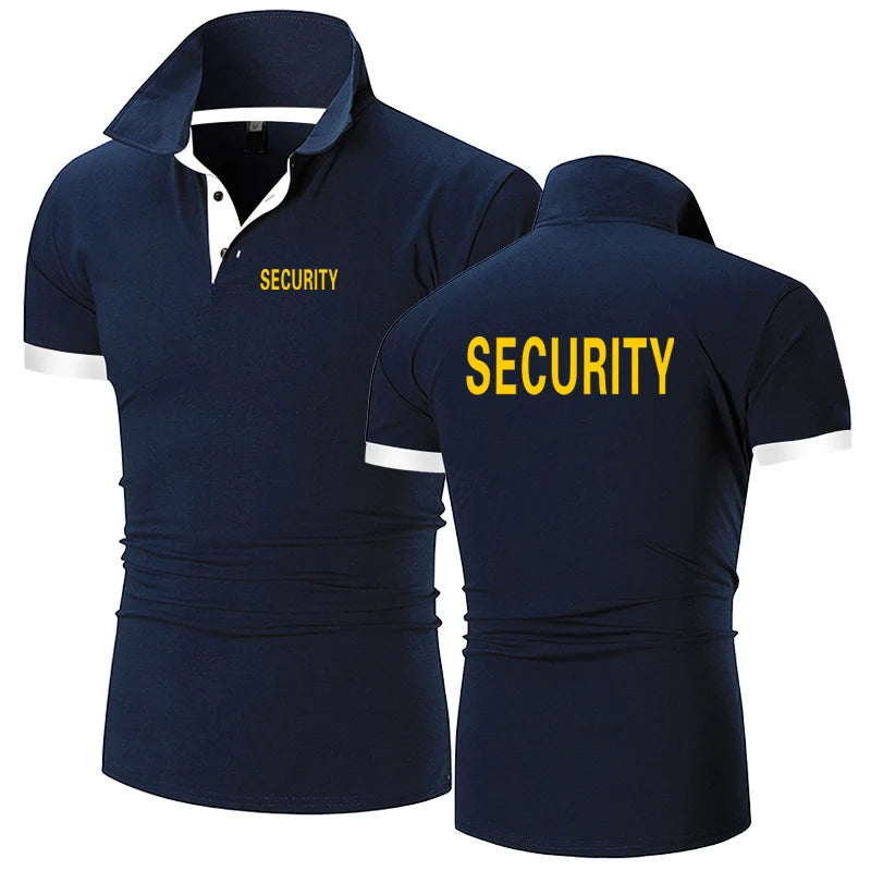 Security 2024 Men's New Summer Hot Sale Fashion Printing Sport Polos Shirt Casual Cotton Shorts Sleeve High Quantity Tops