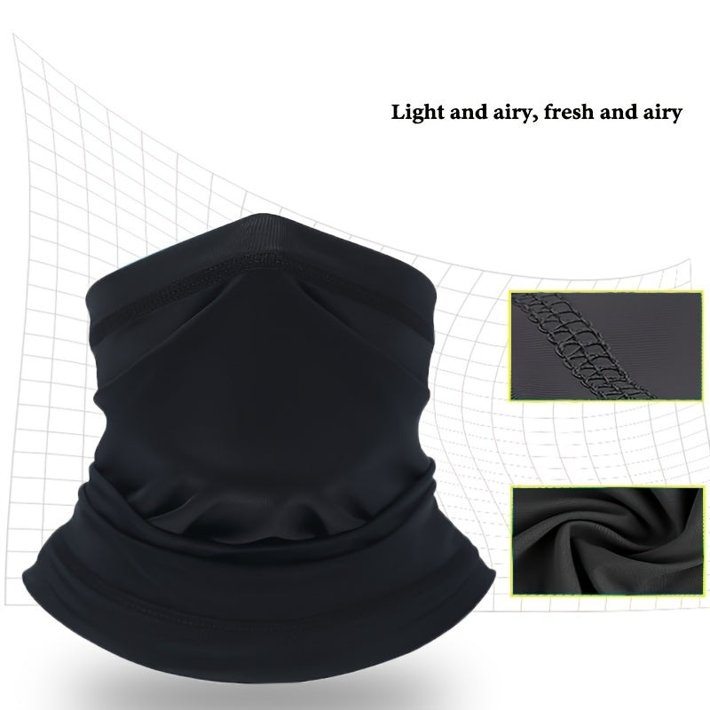 Windproof, Dustproof & Breathable Multifunctional Cycling & Mountaineering Neck Gaiter with Sun Protection