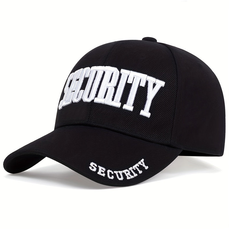Letter Embroidered Sun Protection Sports Baseball Cap, Curved Brim Hip Hops Casual Sun Hat For Outdoor