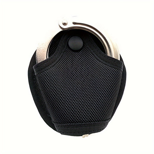 1pc Tactical Waist Pouch with Quick Release Handcuff Holder, Multi-Functional Non-Latex SM Accessory for Outdoor Use
