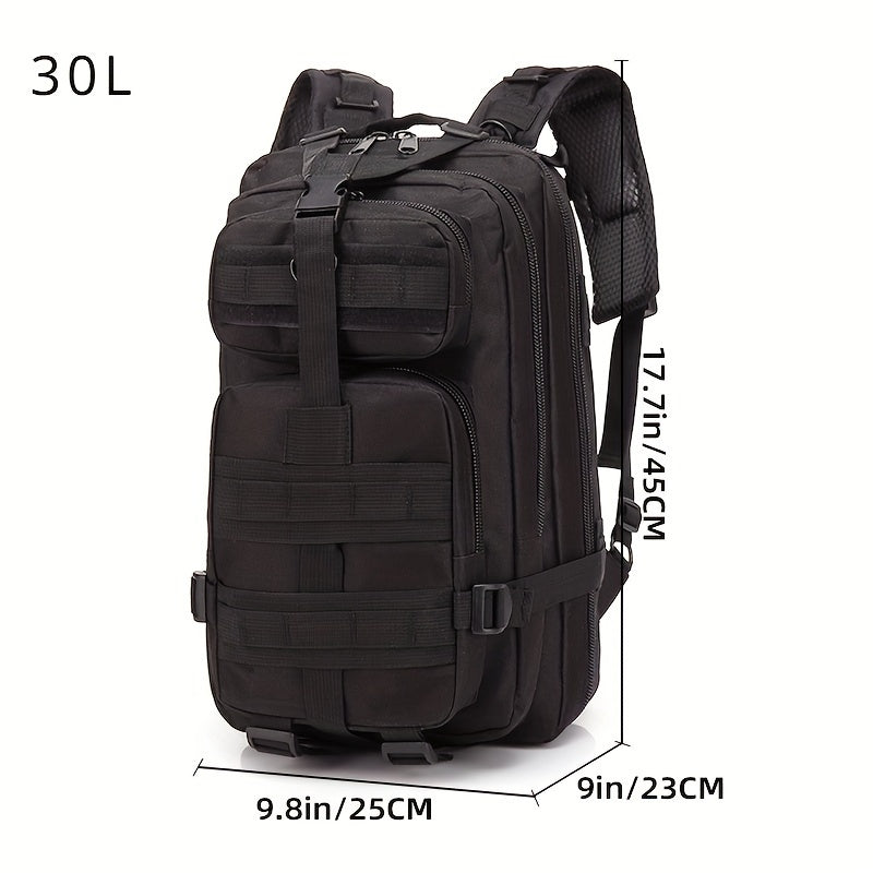 6.6gal/13.21gal Sturdy Nylon Waterproof Tactical Sports Trekking Fishing Hunting Camping Hiking Bag Backpack Outdoor Rucksacks